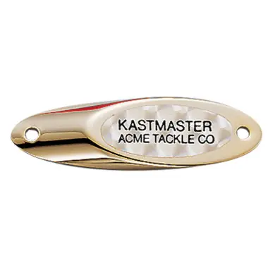 Acme Tackle Kastmaster Spoons - 1/2OZ - Gold with Gold Flash Tape Acheter En Ligne