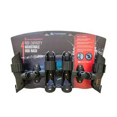 Seahorse® Adjustable 4 Rod Rack AngleMAX by Troll-Master Dernier Modèle
