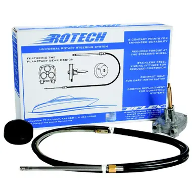 UFlex Rotech 15' Rotary Steering Package - Cable, Bezel, Helm Offre Exclusive