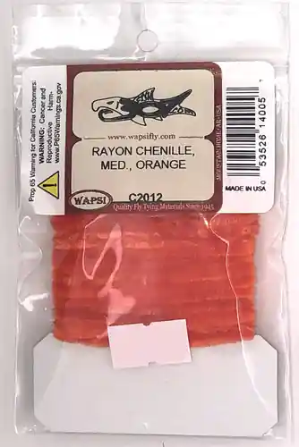 Wapsi Rayon Chenille Medium - Orange Vente Flash