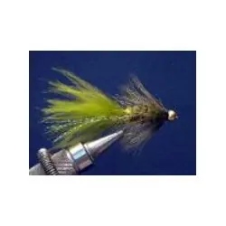 Bead Head Streamer Flies - Olive Woolybugger - Hook Size : 10 Dernier Modèle