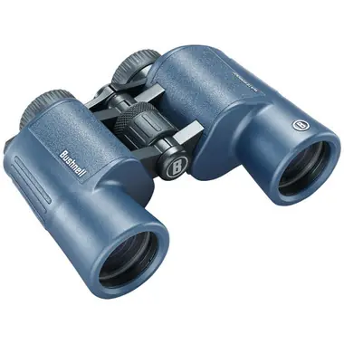 Bushnell 10x42mm H2O Binocular - Dark Blue Porro WP/FP Twist Up Eyecups Prix Réduit