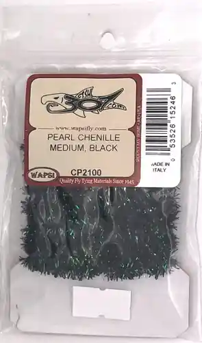 Seulement Aujourd'hui Wapsi Pearl Chenille Medium - Black