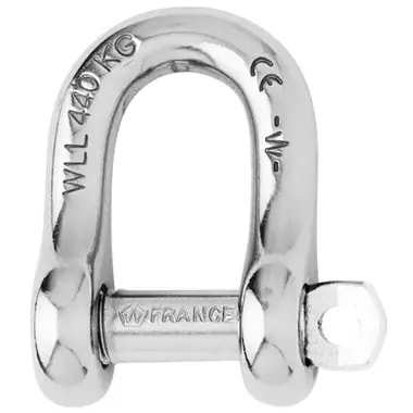 Wichard Captive Pin D Shackle - Diameter 6mm - 1/4" Bon Marché