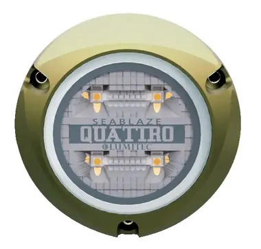 Achat Immédiat Lumitec Quattro Dual Color Blue/white Surface Mount Bronze Housing 12/24vdc