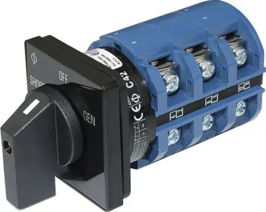 Vente Directe Blue Sea Rotary Switch 240vac 65 Amp Off + 2 Position