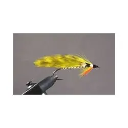 Expédié Aujourd'hui Streamer Flies - Yellow Perch - Hook Size : 8