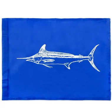 Réduction C&H Lures - Flag, White Marlin 18 in x 12 in / 45.7 cm x 30.4 cm