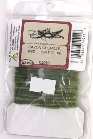 Meilleur Prix Wapsi Rayon Chenille Medium - Light Olive