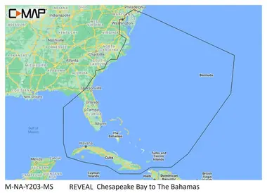 Achat Immédiat C-map Reveal Coastal Chesapeake Bay To The Bahamas