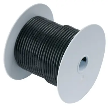 Ancor Black 4 AWG Tinned Copper Battery Cable - 50' Commander Maintenant