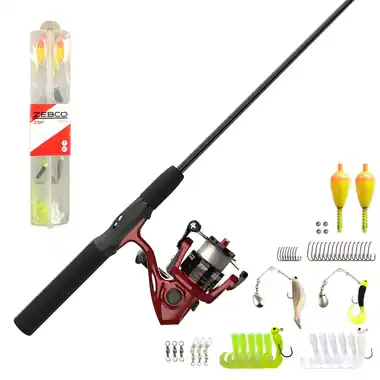Zebco 202 ZSP Spinning Combo With Tackle Quantité Limitée