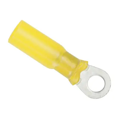 Ancor 12-10 Gauge - 1/4" Heat Shrink Ring Terminal - 3-Pack Meilleur Prix