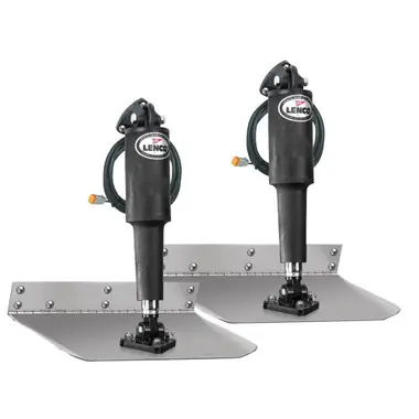 Achetez Aujourd'hui Lenco 9" x 9" Standard Trim Tab Kit without Switch Kit 12V