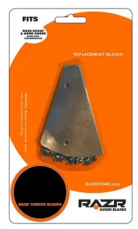 Expédition Rapide RAZR Powr Blades 8” (Curved/Lazer Style for Hand/Scout) - RHAB8200
