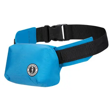 Vente Directe Mustang Minimalist Manual Inflatable Belt Pack - Azure Blue