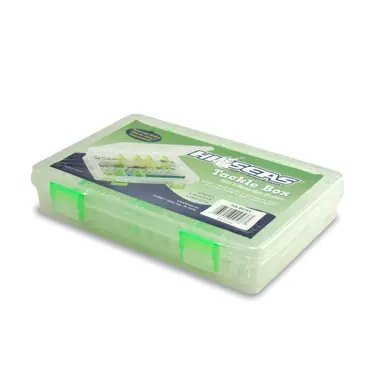 Hi Seas - Tackle Box, 1.5 x 5 x 8 in / 3.8 x 12.7 x 20.3 cm, 9 Moveable Dividers Marque