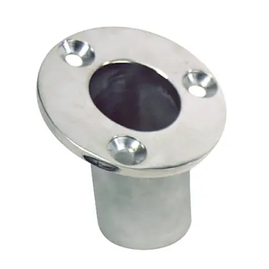 Whitecap Flush Mount Flag Pole Socket - Stainless Steel - 1-1/4" ID Marque