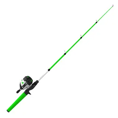 Zebco Roam Collapsible Combo - 6' Rod - Size 30 Reel - Green Nouvel Arrivage