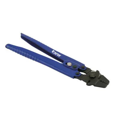 AFW - Econo Crimping Pliers (Four Dies to crimp oval aluminum and copper double-barrel sleeves from 0.1 mm to 2.2 mm OD) Marque