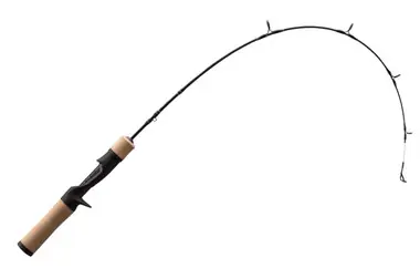 13 Fishing - Omen Ice Rod 32" M (Medium) - Casting Handle Meilleur Choix