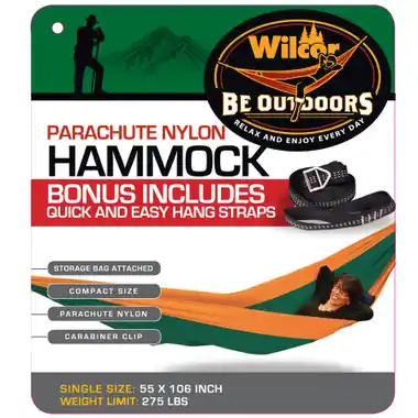 Vente Flash Nylon Parachute Hammock Kit