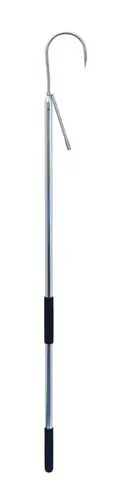 Offre Limitée AFW - Gaff, 4 in / 10.1 cm, Stainless Steel Hook, 4 ft / 1.2 m Aluminum Shaft with Foam Grip