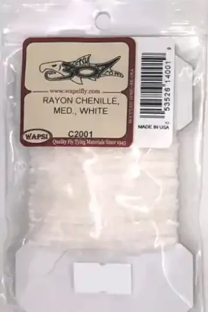Prix Réduit Wapsi Rayon Chenille Medium - White