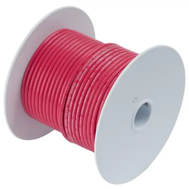 Ancor Red 10 AWG Tinned Copper Wire - 500' Marque