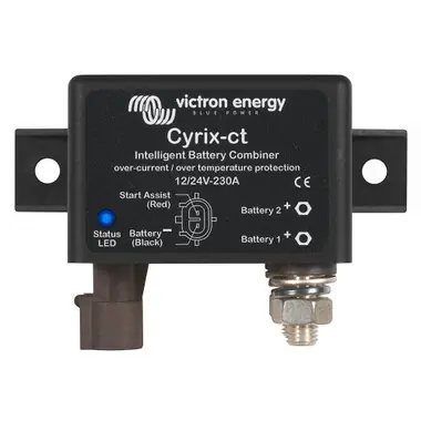 Victron Combiner 12/24V-230A Cyrix-CT Intelligent Combiner Microprocessor Controlled Dernier Modèle