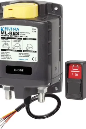 Vente Flash Blue Sea Ml-rbs 12vdc 500a Remote Battery Switch With Manual Control