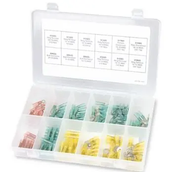 Ancor 160pc Heat Shrink Connector And Terminal Kit Offre Exclusive
