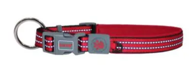Doco Vario O-Ring Collar - Medium Red Nouvelle Collection