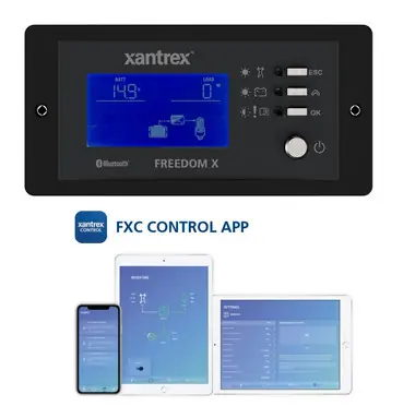 Xantrex 808-0817-02 Remote With 25' Cable And Bluetooth For Freedom X And Xc Inverters Meilleure Vente