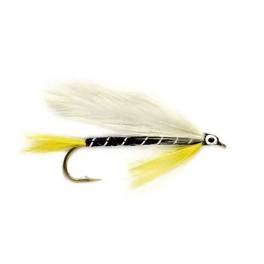 Streamer Flies - Black Ghost - Hook Size : 8 Authentique