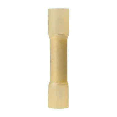 Ancor 12-10 Butt Connector Heat Shrink Yellow 100 Pack Dernière Chance