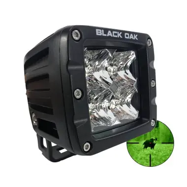 Affaire À Saisir Black Oak Pro Series Infrared 2" 850nm Flood Pod Light - Black