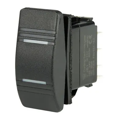 Vente Directe BEP DPDT Contura Switch - 2-Amber LEDs - ON/OFF/ON