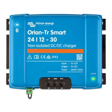 Victron Orion-TR Smart 24/12-30 30A (360W) Non-Isolated DC-DC or Power Supply Prix Réduit