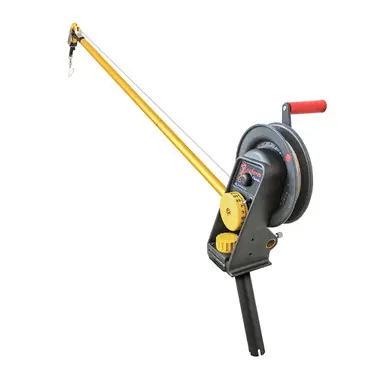 Troll-Master Seahorse® Downrigger with Extended Boom and Gimbal Mount Solde