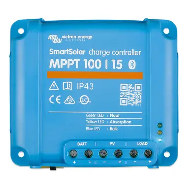 Victron SmartSolar MPPT Charge Controller - 100V - 15AMP Quantité Limitée