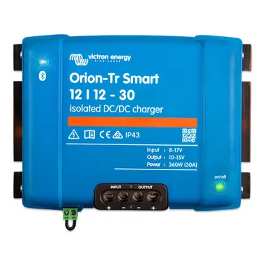 Acheter Direct Victron Orion-TR Smart 12/12-30 30A (360W) Isolated DC-DC or Power Supply