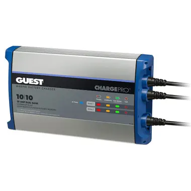 Acheter En Ligne Guest On-Board Battery Charger 20A / 12V - 2 Bank - 120V Input