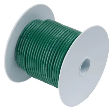 Ancor Green 14 AWG Tinned Copper Wire - 18' Pas Cher