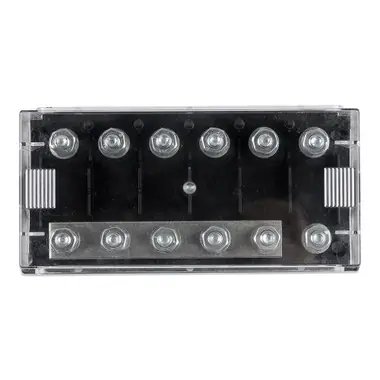 Victron 6-Way Mega Fuse Holder w/Busbar - 500A Pas Cher