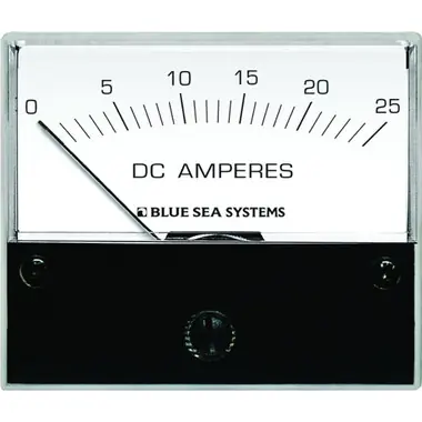 Affaire À Saisir Blue Sea 8005 DC Analog Ammeter - 2-3/4" Face, 0-25 Amperes DC