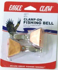 Expédition Rapide Eagle Claw Clamp-On Bells 2 pack