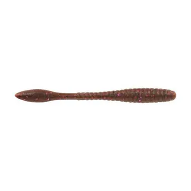 Berkley PowerBait® MaxScent Flat Worm -3.6" - Cinnamon Purple Seulement Aujourd'hui