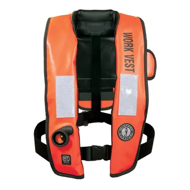 Meilleur Choix Mustang HIT Inflatable Work Vest - Orange - Automatic/Manual