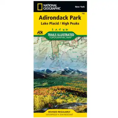 Adirondack Park - Lake Placid / High Peaks Trails Illustrated Dernière Chance